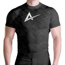 Rash Guard AE Basic Black Manga Curta Rash Guard AE Basic Black Manga Curta