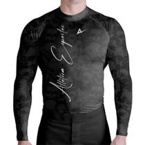 Rash Guard Atlética Esportes Skull Flames