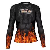 Rash Guard Fire Feminina Atlética Esportes Rash Guard Fire Feminina Atlética Esportes