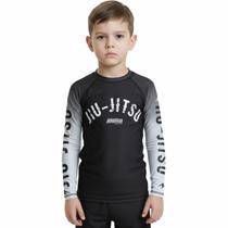 Rash Guard Infantil Menino Compressão No Gi Gorila Jiu Jitsu Manga Longa Rash Guard Infantil Menino Compressão No Gi Gorila Jiu Jitsu Manga Longa