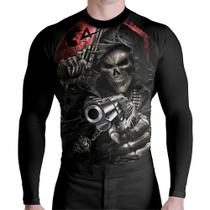 Rash Guard Skull Atirador Masculino