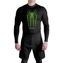 Rash Guard Spider Green Atlética - Atlética Esportes