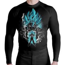 Rash Guard Super Sayajin Blue Rash Guard Super Sayajin Blue