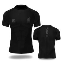 Rashguard KuSakura Competition Manga Curta CBJ Oficial Preto - Rashguard KuSakura Competition Manga Curta CBJ Oficial Preto -
