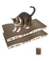 Raspadeira Cat Scratching Board TIMHAKA Corrugate Scratcher para ambientes internos Raspadeira Cat Scratching Board TIMHAKA Corrugate Scratcher para ambientes internos