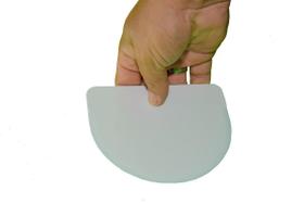 Raspadeira Meia Lua - Espátula Espalha Glacê Decora Bolo Raspadeira Meia Lua - Espátula Espalha Glacê Decora Bolo