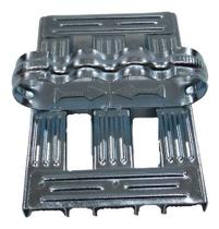 Raspadeira Zincada Com Alça Em Alumínio Para Limpeza De Animais