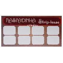Raspadinha Striptease 10 Unidades Kgel Raspadinha Striptease 10 Unidades Kgel