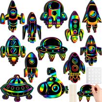 Raspadinhas Engrowtic Rocket 72 unidades com Stick & Ribbon Kids