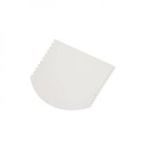 RASPADOR 4 FACES POLIPROPILENO 11,5x12,7CM BRANCO RF-04