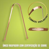 Raspador Cobre Limpador Lingua Cobre Raspador Cobre Limpador Lingua Cobre