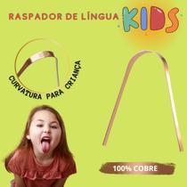 Raspador Cobre Limpador Lingua kids - INFANTIL para Crianças Raspador Cobre Limpador Lingua kids - INFANTIL para Crianças