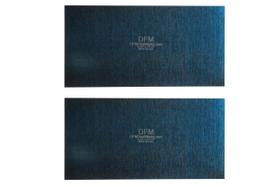 Raspador de cartões DFM Tool Works Retangle Precision Cabinet x2