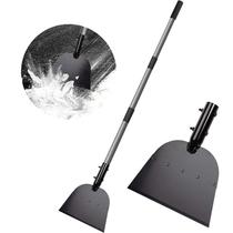 Raspador de jardim externo para remoção de gelo e borda de gramado preto Raspador de jardim externo para remoção de gelo e borda de gramado preto