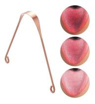 Raspador De Língua 100% Cobre Limpador Higienizador Bocal Raspador De Língua 100% Cobre Limpador Higienizador Bocal