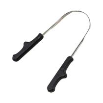 Raspador De Língua De Aço Inoxidável Adulto Reduz a Ferramenta De Higiene De Mau Hálito Para Homens