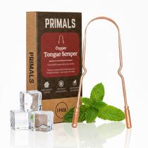 Raspador de Língua PRIMALS de Cobre Ayurvédico Ecológico Raspador de Língua PRIMALS de Cobre Ayurvédico Ecológico