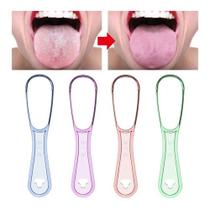 Raspador De Lingua Profissional Escova De Lingua Limpador