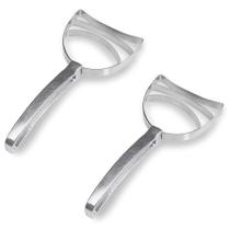Raspador de pó ósseo BOLEXINO Professional em aço inoxidável (pacote com 2) Raspador de pó ósseo BOLEXINO Professional em aço inoxidável (pacote com 2)