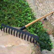 Raspador De Solo De Aço Inoxidável Com 14 Dentes Para Feno E Pinheiro Decíduo, Ferramentas De Raspador De Solo De Aço Inoxidável Com 14 Dentes Para Feno E Pinheiro Decíduo, Ferramentas De