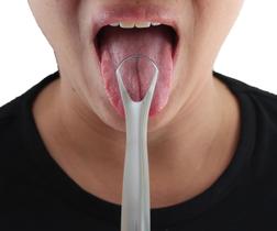 Raspador Limpador de Língua Inox Raspador Limpador de Língua Inox