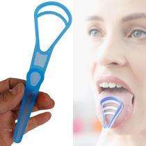 Raspador Limpador De Lingua Lingual Higienizador Bucal Hillo Cor Alternada