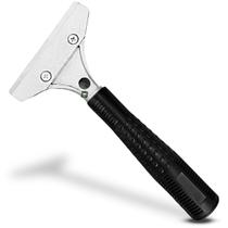 Raspador Multiuso de Metal Com Cabo Alongado Vidro Insulfilm Cola Tinta Poker Tool