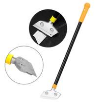 Raspador multiuso em T com cabo Lâmina Retangular Limpeza Pesada 18mm Remove Tinta Locais Dificeis Raspador multiuso em T com cabo Lâmina Retangular Limpeza Pesada 18mm Remove Tinta Locais Dificeis