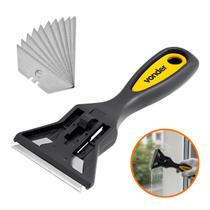 Raspador Plano Vonder Rp 011 Com 10 Lâminas Raspador Vidro Raspador Plano Vonder Rp 011 Com 10 Lâminas Raspador Vidro