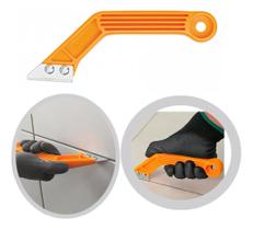 Raspador Removedor De Rejuntes Com 2 Lamina Remove Rejuntes De Revestimento