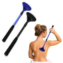Raspador traseiro EASACE extensível com cabeça de massagem ABS de 53 cm Raspador traseiro EASACE extensível com cabeça de massagem ABS de 53 cm