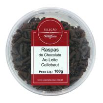 Raspas de Chocolate Ao Leite Callebaut 100g