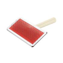 Rasqueadeira Akio Cabo de Madeira para Cães e Gatos - Grande