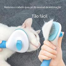 Rasqueadeira Com Cerdas De Aço Escova Tira Pelos Patinhas Cães Gatos Pet Rasqueadeira Com Cerdas De Aço Escova Tira Pelos Patinhas Cães Gatos Pet