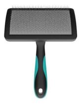 Rasqueadeira Curva C/ Bolinhas Media Azul Propetz