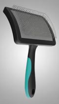 Rasqueadeira Curva Cerdas Pet 13cm Rasqueadeira Curva Cerdas Pet 13cm
