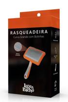 Rasqueadeira Curva Com Bolinhas - Lanca Bicho