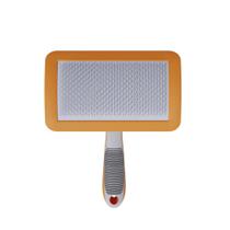Rasqueadeira Curva Média Cerdas Em Inox Tam. 11 Cm X 6,5 Cm Rasqueadeira Curva Média Cerdas Em Inox Tam. 11 Cm X 6,5 Cm