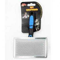 Rasqueadeira de Metal com Cabo de Borracha G - Bom amigo Rasqueadeira de Metal com Cabo de Borracha G - Bom amigo