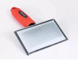 Rasqueadeira em aço inox 12cm Para Cães E Gatos - Toda Casa
