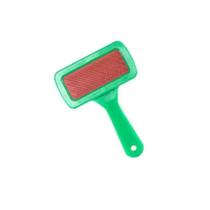 RASQUEADEIRA ESCOVA QUADRADA COM CABO 14x9cm MEU PET