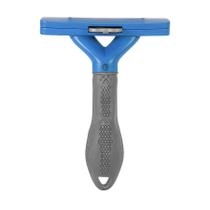 Rasqueadeira Furminator Azul para Cães de Grande Porte e Pelo Curto - 1 Unidade