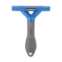 Rasqueadeira Furminator Azul para Cães de Grande Porte e Pelo Longo