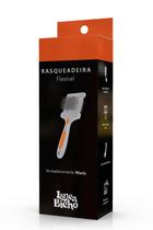 Rasqueadeira Lanca Bicho Flexivel Dupla Cor Cinza