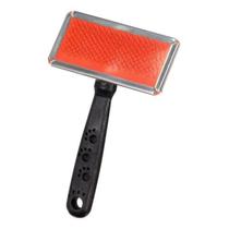 Rasqueadeira Média Para Cães Pet Escova Pelos Cabo Plástico