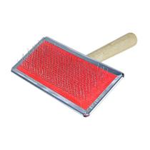 Rasqueadeira Napi para Cães e Gatos com Cabo de Madeira - Tamanho G