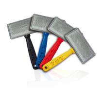 Rasqueadeira Pequena Cabo Plástico com Patinhas American Pets