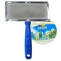 Rasqueadeira Pet Osso Patinha 14,5 cm N2 Azul - Savana Pet Rasqueadeira Pet Osso Patinha 14,5 cm N2 Azul - Savana Pet