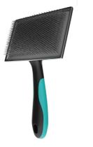 Rasqueadeira plana classica sem bolinhas grande Propetz para cães