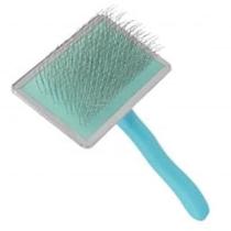 Rasqueadeira Plana Extra Grande, Leve, Cerdas Super Longas